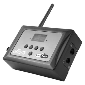 Chauvet D-Fi Hub Compact Wireless DMX Transmitter/Receiver W/ LED Display+Scrim