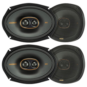 (4) Kicker 47KSC69304 KSC6930 6x9" 150 Watt 3-Way Car Audio Speakers KSC693