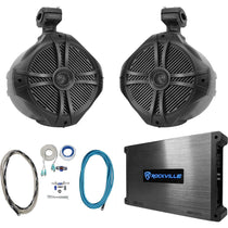 RWB90B Black + DBM25 Marine Amplifier Bundle