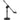 Rockville RDMS70 Desktop Mic Stand with Boom+Steel Round Base+Adjustable Height