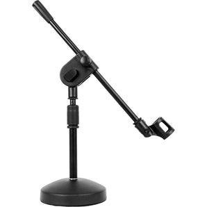 Rockville Adjustable Desktop Mic Stand w/ Boom For Zoom Live Stream Conference
