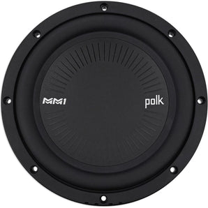 Polk Audio MM842SVC 8” 900 Watt SVC 4-Ohm Car/Marine Audio Subwoofer Sub+Rockmat