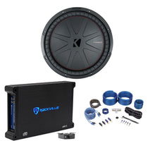 CompR 1600W 15" Subwoofer + dB13 Mono Amplifier + RWK41 Amp Kit