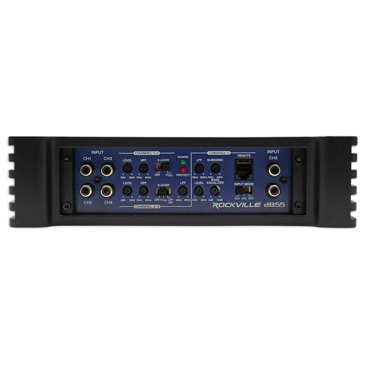 dB55 5-Channel Amplifier + 4 AWG 4-Channel Kit Bundle