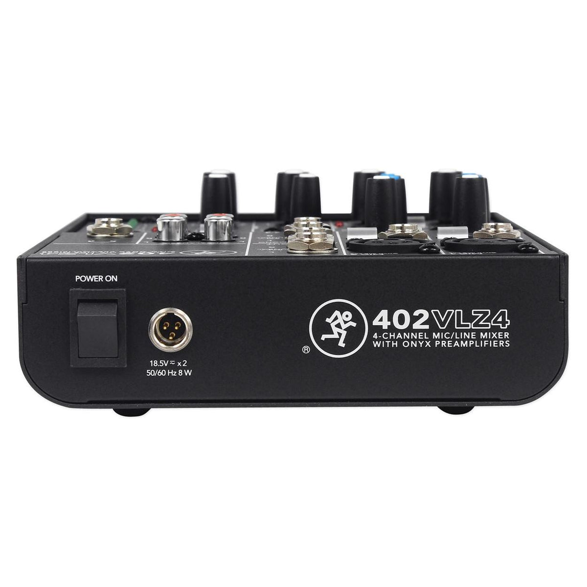 402VLZ4 4-Channel Mixer & (2) 20' XLR Cables
