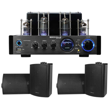 BluTube LED + HP5S-8 BK 4-Pack Bundle