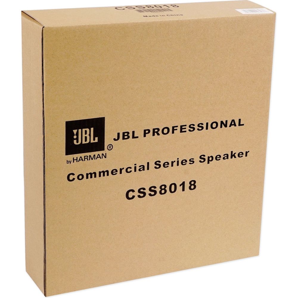JBL CSS8018 8" Commercial 70V/100V 10 Watt Ceiling Speaker 4 Restaurant, Etc