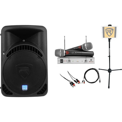 Rockville Bluetooth 15" iphone/ipad/Android/Laptop/T.V. Karaoke Machine/System