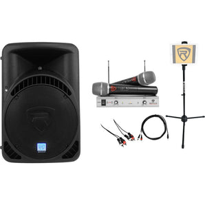 Rockville Bluetooth 15" iphone/ipad/Android/Laptop/T.V. Karaoke Machine/System