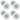 (8) Rockville MC80 Metal 8" 70 Volt Commercial Background PA Ceiling Speakers