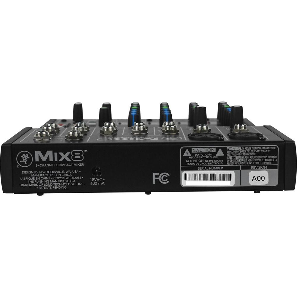 (2) RPG10 10" Powered 1200W 2-Way Speakers + Mackie Mixer + 2 Stands