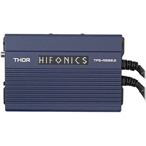 Hifonics TPS-A500.2 500w 2-Channel Marine Amplifier For Polaris RZR/ATV/UTV/Cart