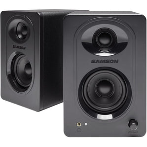 Pair Samson M30 Gaming Twitch Streaming Computer Speakers Monitors