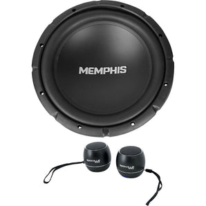 Memphis Audio 500w SRX1244 12" SRX Car Subwoofer Sub+Bluetooth Speakers