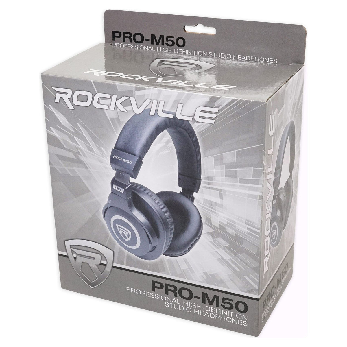 (2) DPM5W 5.25" 300W Active Studio Monitors + Stands + Headphones + Mic + Shield