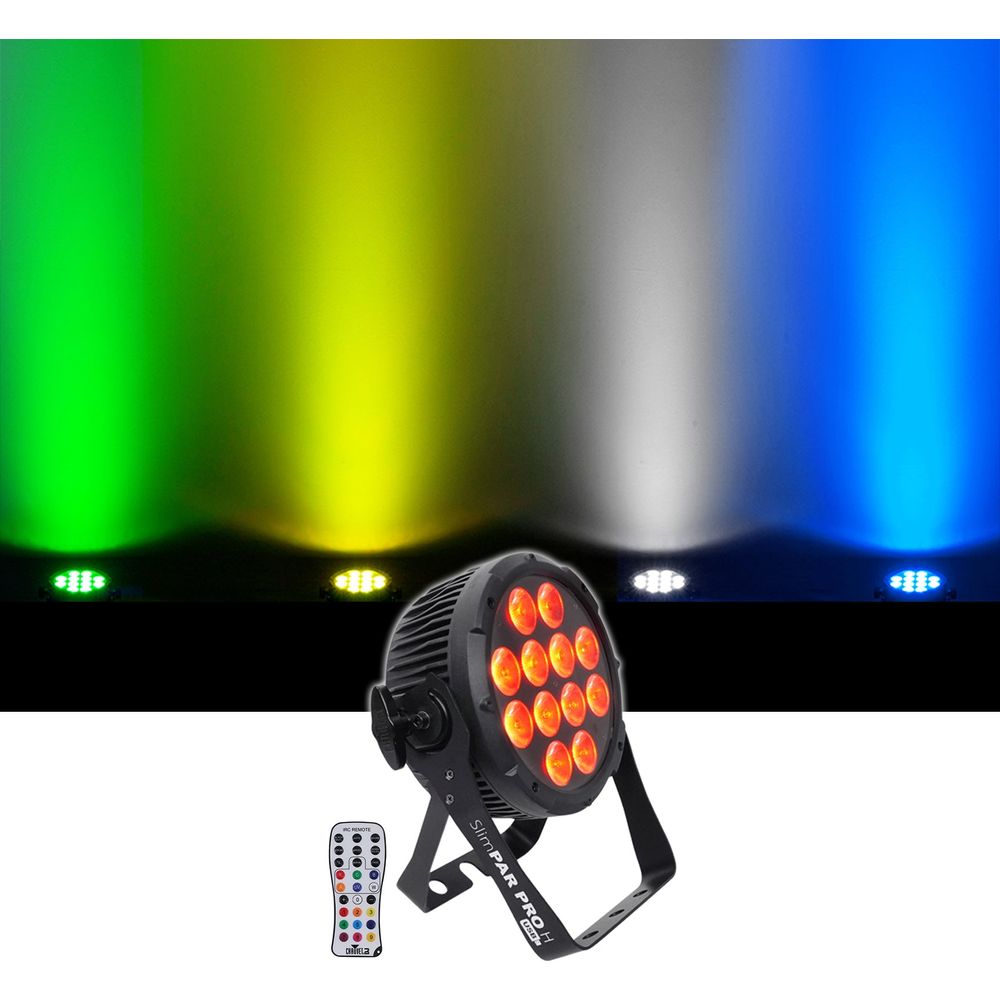 SlimPar Pro H USB LED Par Can + IRC-6 Remote