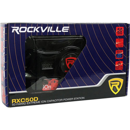 RXC50D + RWK01 0 AWG Amp Kit Bundle