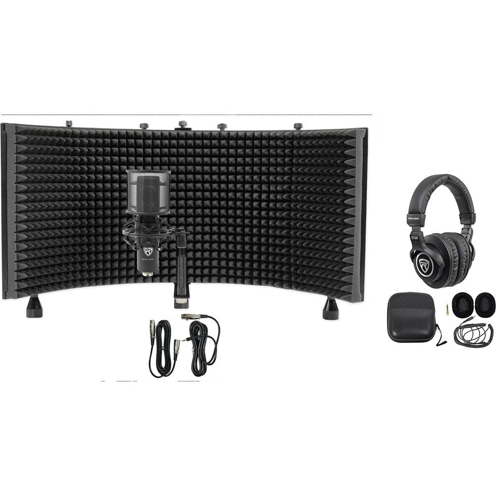 RCM PRO Mic + PRO‑M50 Headphones + RockShield 3 Bundle