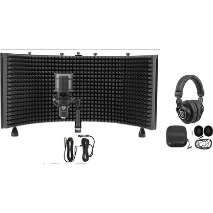 RCM PRO Mic + PRO‑M50 Headphones + RockShield 3 Bundle