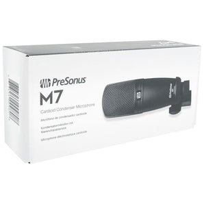Presonus M7 Studio Condenser Microphone Recording Mic+Audio Technica Boom Arm