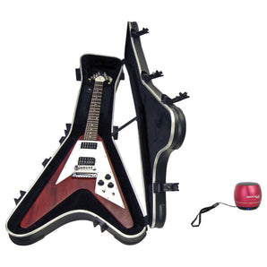 SKB 1SKB-58 Hardshell Case for Gibson Flying V Guitar+Portable Bluetooth Speaker