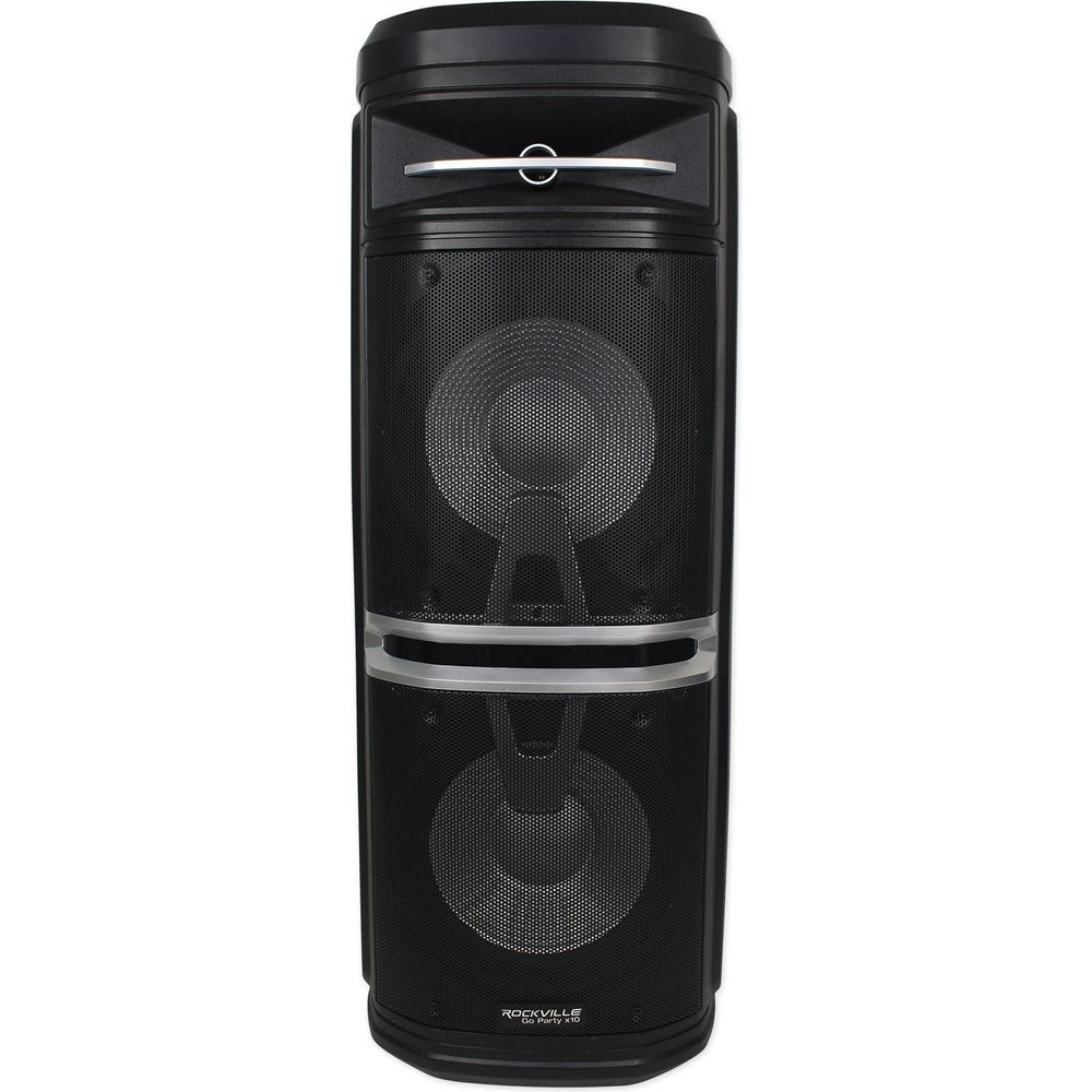 Go Party X10 Karaoke System with 3 Microphones