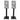 Black 21” Steel Bookshelf Speaker Stands For KEF R300 Bookshelf Speakers