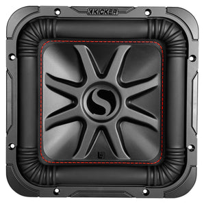 2) KICKER 45L7R102 10" 2000w L7R Car Subwoofers Solo-Baric Subs L7R102 DVC 2-Ohm