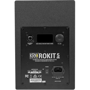 KRK ROKIT 5 G4 5" Bi-Amped Active Powered Studio Monitor Speaker RP5-G4 RP5G4