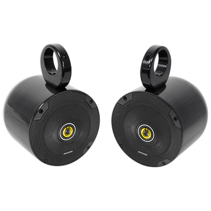 Pair Kicker 6.5" CSC Rollbar Rollcage Speakers For Polaris/JEEP/ATV/UTV/RZR/CART