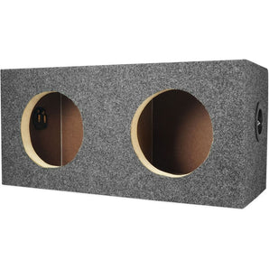 Rockville RD65 Dual Sealed 6.5" MDF Subwoofer Box Enclosure 0.60 cu ft. Per Sub