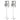 Pair 37” Steel White Stands For Audioengine A5+ Bookshelf Speakers