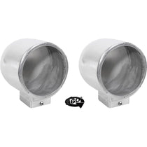 MAC80S 7.7" 360 Degree Swivel Chrome Surface Mount Speaker Pods