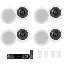 RPA60BT 8-Pack + VOL850 Wall Volume Controllers Bundle