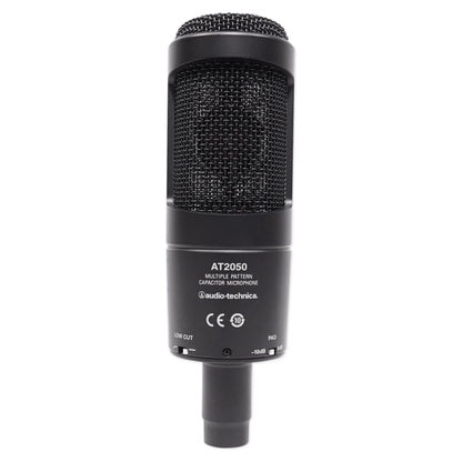 Audio Technica AT2050 Side-Address Studio Condenser Recording Microphone Mic