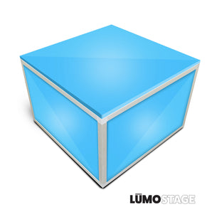 ProX XSA-2X2-24 Lumo/Acrylic Stage 2'x'2x24" Dance Floor Platform Cube Light Box