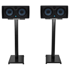 2 Presonus ERIS E66 145w Active Powered Dual 6.5" MTM Studio Monitors+29" Stands