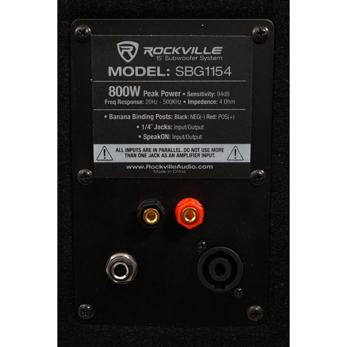 SPGN128 + SBG1154 Subwoofer Bundle
