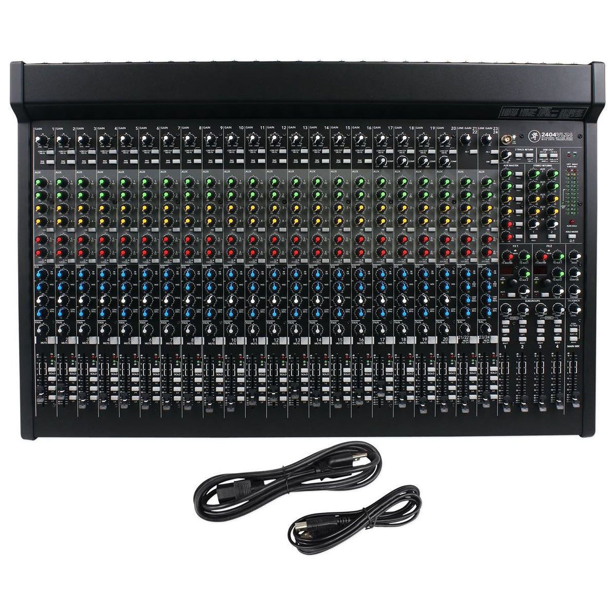 2404VLZ4 24-Channel FX Mixer, Mixer Stand & ATH-M50X Headphones