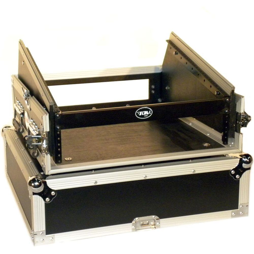 NEW Pro X T-2MR 2U x 10U Space Slant Combo DJ/Mixer ATA Flight Rack Ca ...