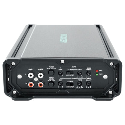 KICKER 48KMA3604 360 Watt 4-Channel Marine Amplifier Boat Amp KMA360.4