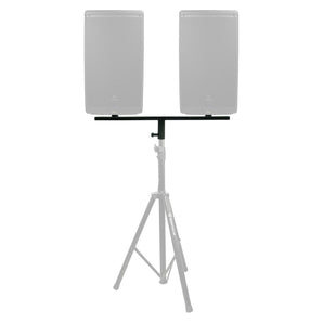 Rockville DP2 Mount For 2) 8" 10" or 12" PA Speaker Cabinets to One Stand / Pole
