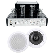 BluTube Tube Amplifier/Home Theater Receiver + (2) 6.5" Ceiling Speakers