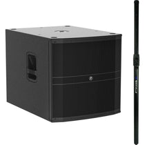 DRM18S-P 18" 2000w Passive DJ PA Subwoofer+Air Assist Speaker Pole Mount