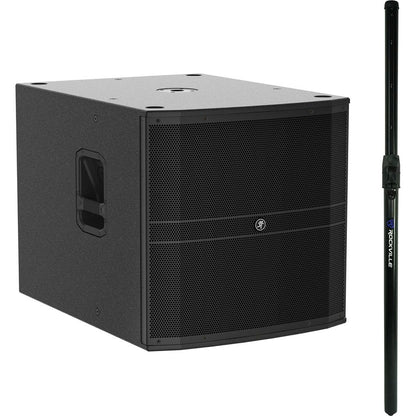 DRM18S-P 18" 2000w Passive DJ PA Subwoofer+Air Assist Speaker Pole Mount