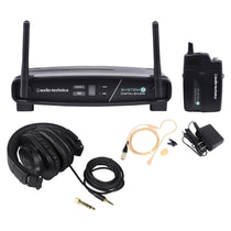 ATW-1101/H92-TH Wireless Beige Headset Mic System with ATH-M30X Headphones