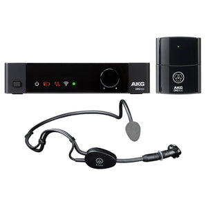 AKG C544 L Sports Fitness Headset Microphone Mic+Bodypack For Yoga Spin Pilates