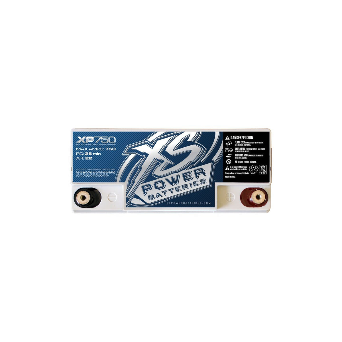XS Power XP750 750 Watt Power Cell Car Audio Battery Power Stereo System