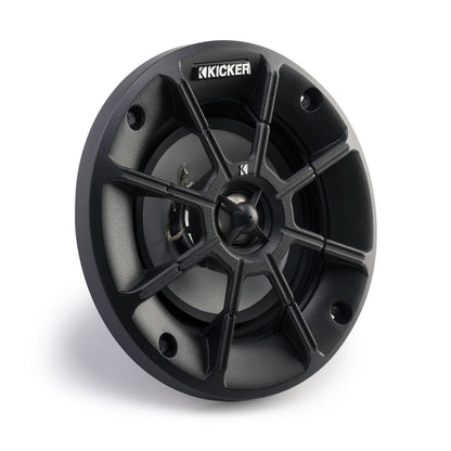 40PS44 4-Inch Marine/Motorcycle/ATV Speakers, 4 Ohm, with KMMTES Enclosures