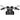 (2) Rockville MAC40B 4" Black Swivel Aluminum Motorcycle Handlebar Speaker Pods